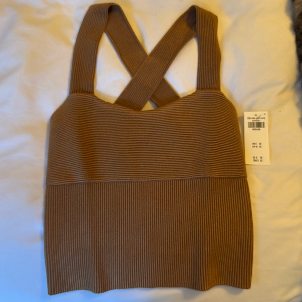 Abercrombie & Fitch Brown Knitted Top